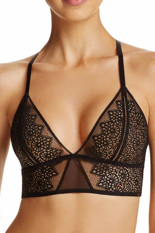 Calvin Klein Black Label Excite Unlined Bra in Black