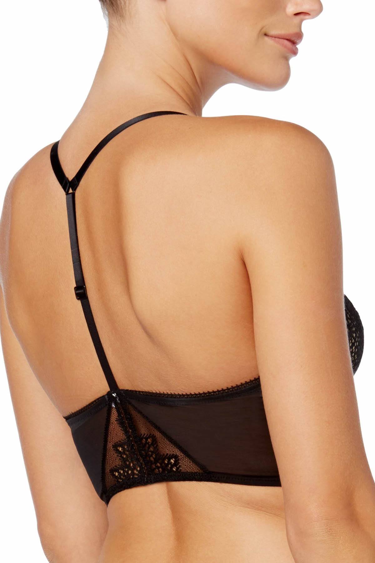 Calvin Klein Black Label Excite Unlined Bra in Black