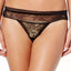Calvin Klein Black Label Obsess Thong in Black