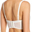 Calvin Klein Black Label Rose Lace Strapless Longline Bra in Ivory