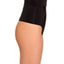 Calvin Klein Black Label Sculpted Moderate Control High Waist Thong in Black