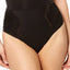 Calvin Klein Black Label Sculpted Moderate Control High Waist Thong in Black
