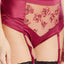 Calvin Klein Black Label Temptation Floral Embroidery High Waisted Hipster in Lust Fuchsia