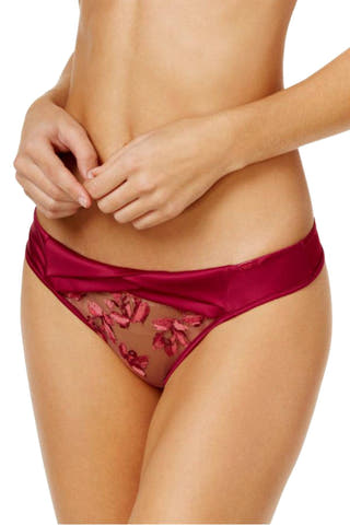 Calvin Klein Black Label Temptation Thong in Lust