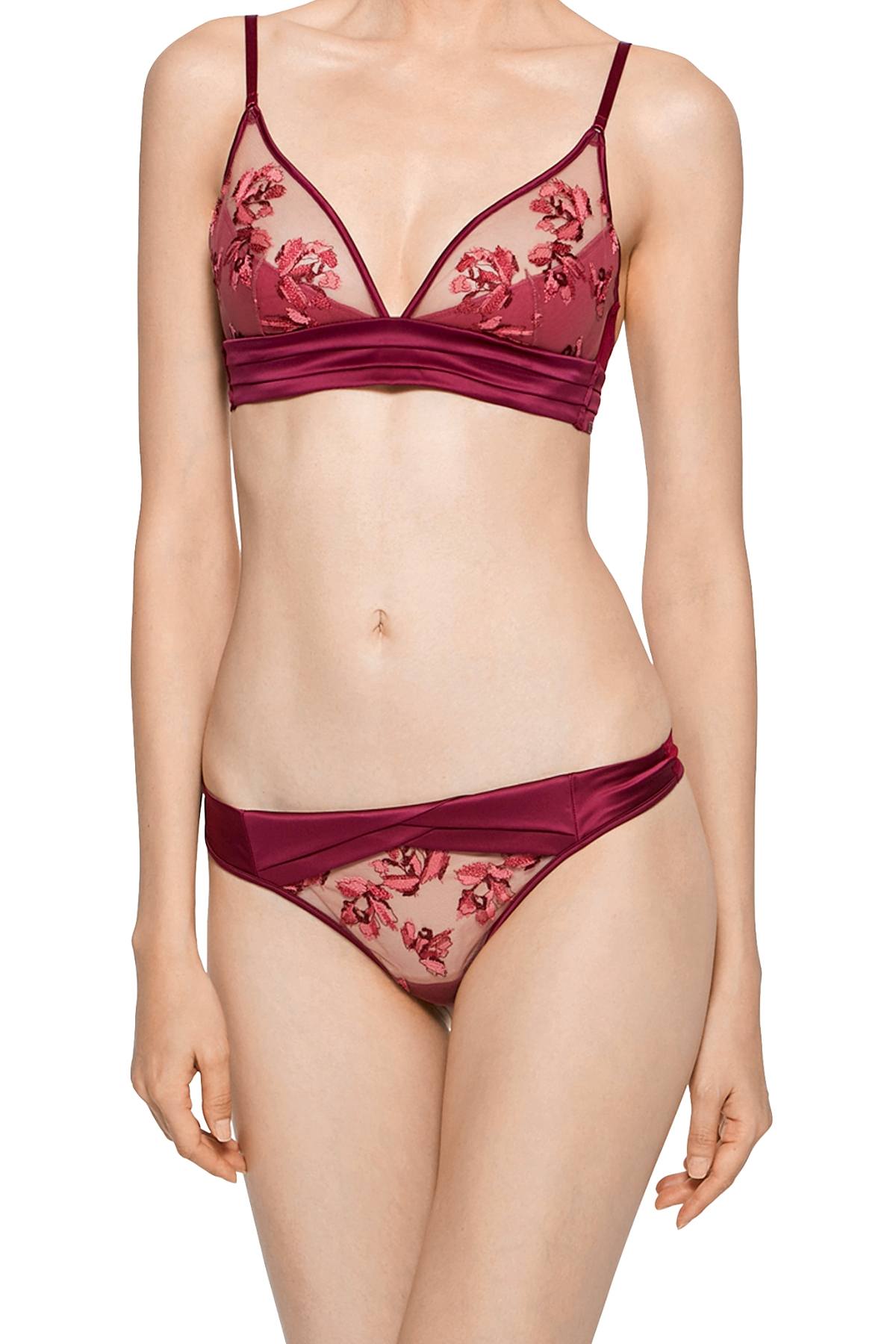 Calvin Klein Black Label Temptation Thong in Lust