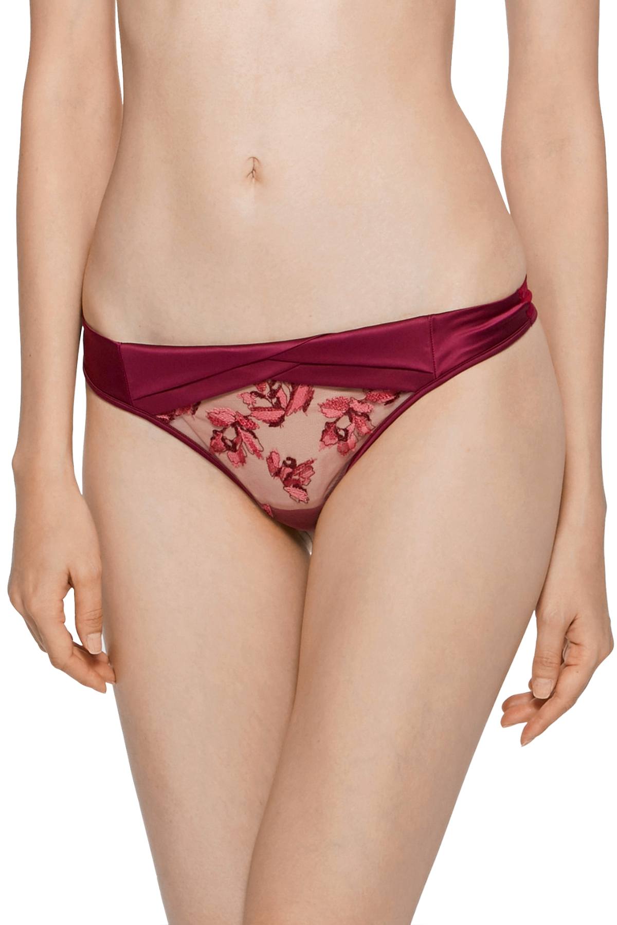 Calvin Klein Black Label Temptation Thong in Lust