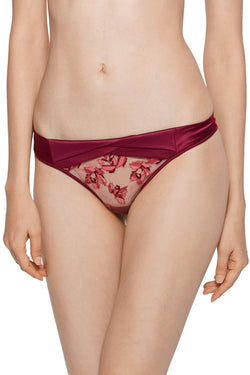 Calvin Klein Black Label Temptation Thong in Lust thumbnail 2