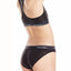 Calvin Klein Black Logo Modern Bralette, Bikini & Hair Tie Set