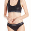 Calvin Klein Black Logo Modern Bralette, Bikini & Hair Tie Set