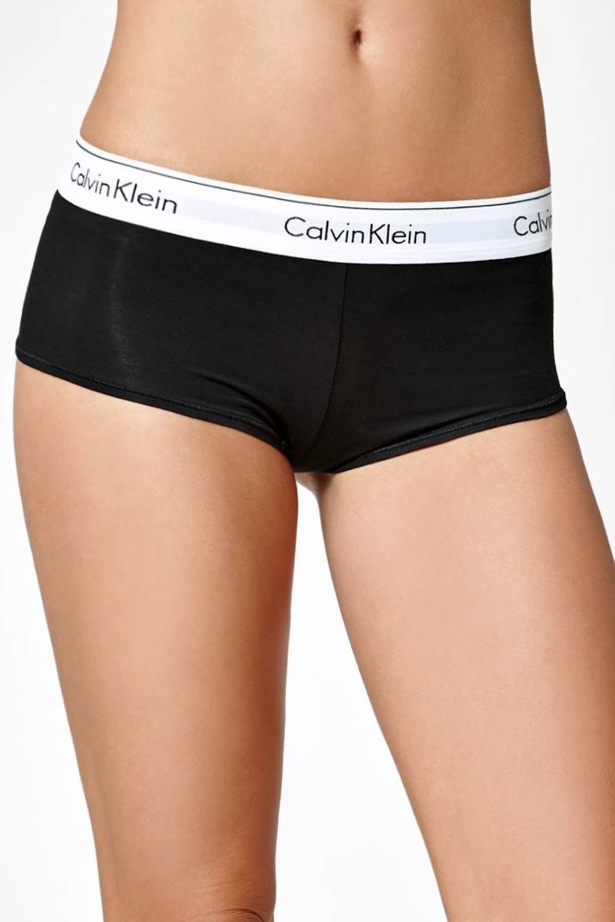 Calvin Klein Black Modern Cotton Boy-Short