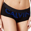 Calvin Klein Black Modern Logo Boyshort