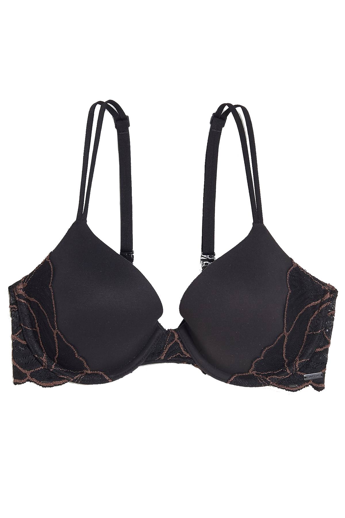 Calvin Klein Black Perfectly Fit Lightly Lined Full Coverage Bra