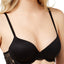 Calvin Klein Black Perfectly Fit Lightly-Lined Sheer Lace Bra