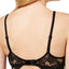 Calvin Klein Black Perfectly Fit Lightly-Lined Sheer Lace Bra