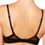 Calvin Klein Black Sculpted Mesh Panel Push Up Plunge Bra