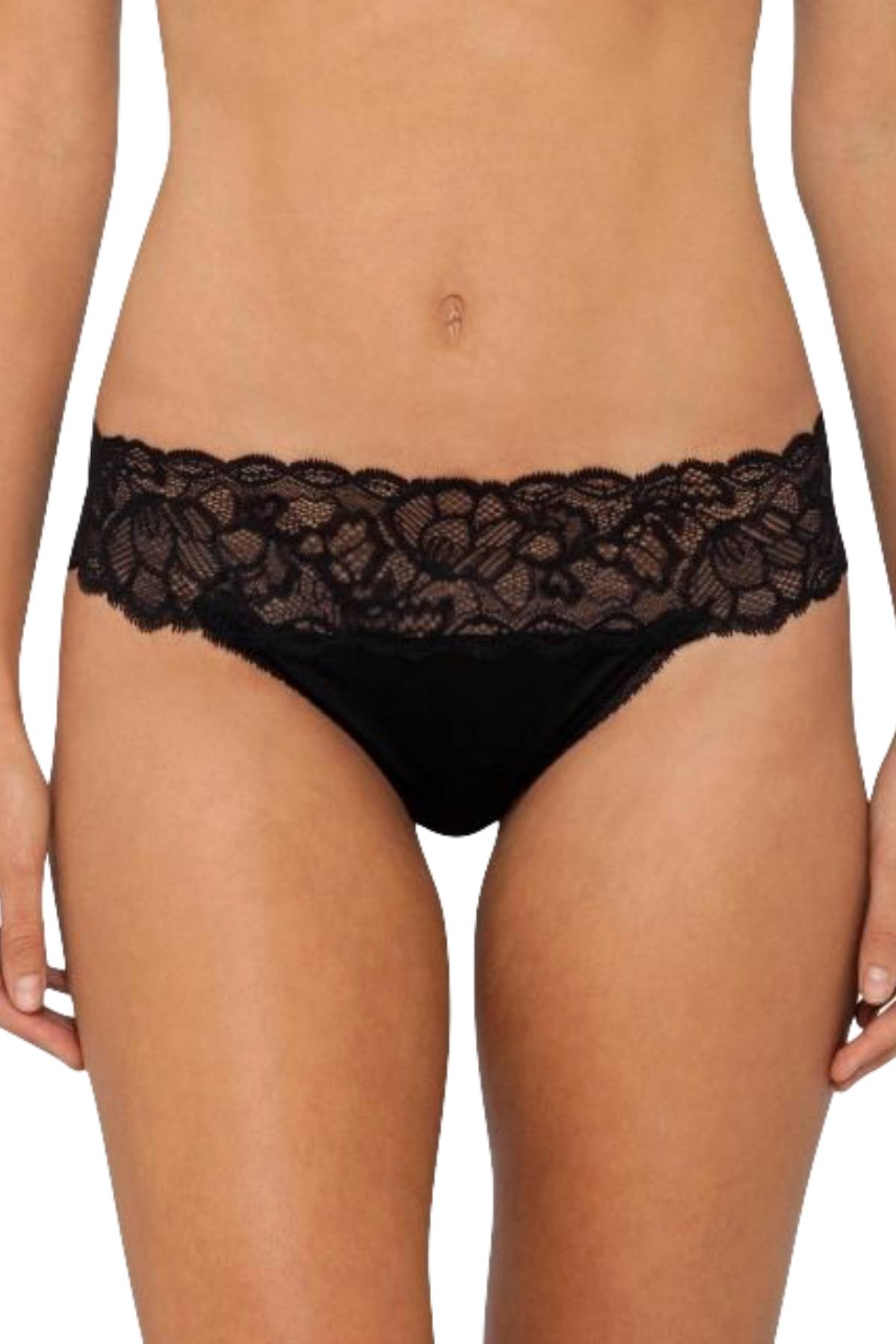 Calvin Klein Black Seductive Comfort Thong