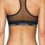 Calvin Klein Black Sheer Censored Logo Bralette