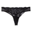 Calvin Klein Black Siren Textured-Lace Thong