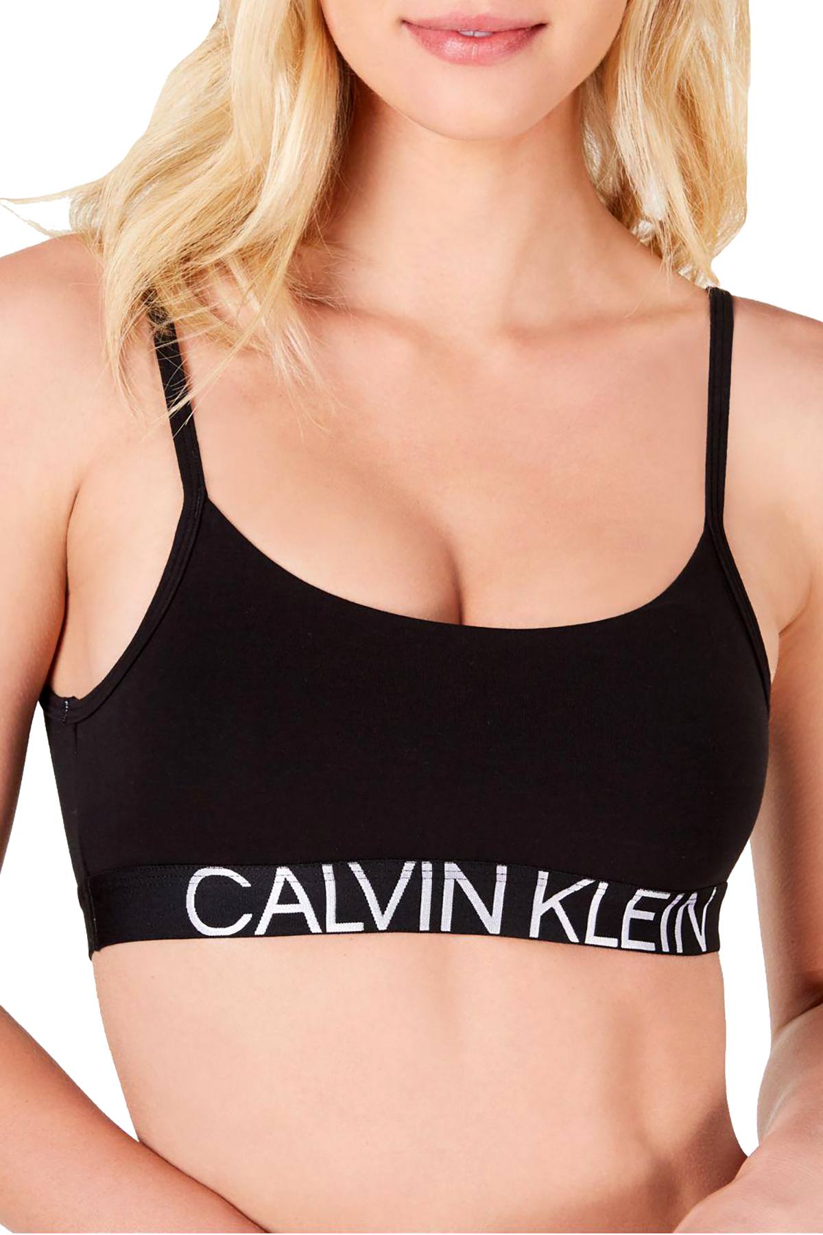 Calvin Klein Black Statement 1981 Logo 2-Way Bralette