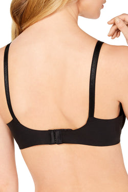Calvin Klein Black/Tan Invisibles Floral Embroidery Lace Bra thumbnail 2