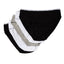 Calvin Klein Black/White/Grey Cotton Stretch Logo Bikini Panty 5 Pack