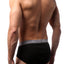 Calvin Klein Black and Grey U4000 Brief