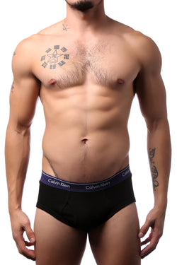 Calvin Klein Black and Navy NB1428 Brief thumbnail 1