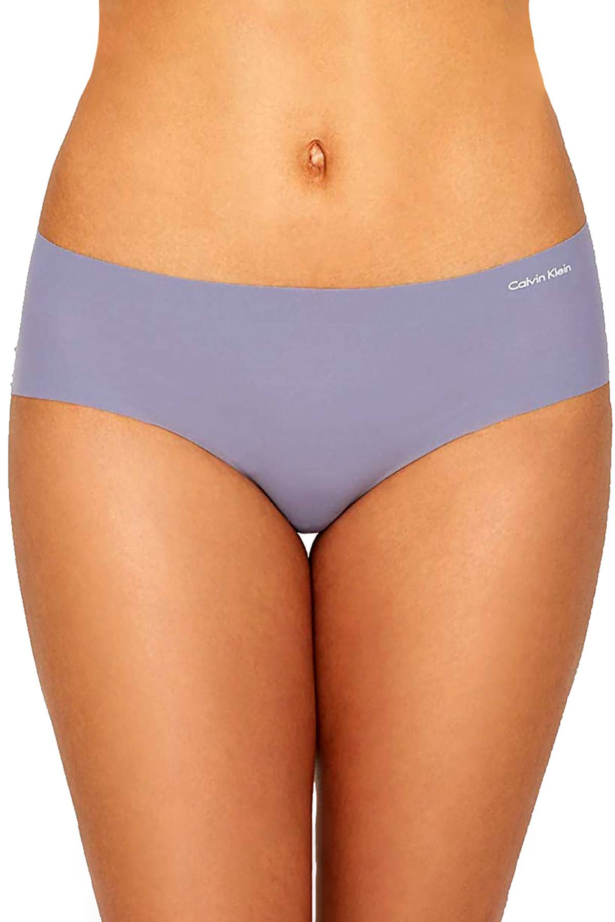 Calvin Klein Blue Granite Invisibles Hipster Panty