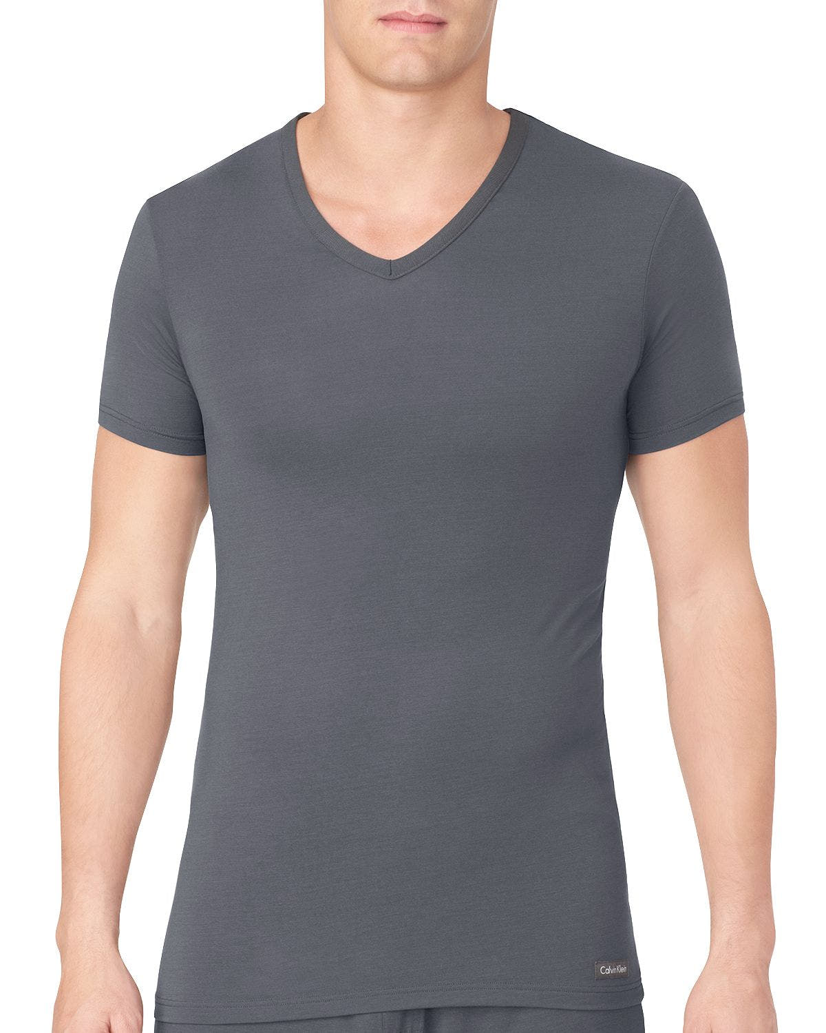 Calvin Klein Body Modal V-neck Neck Tee Mink