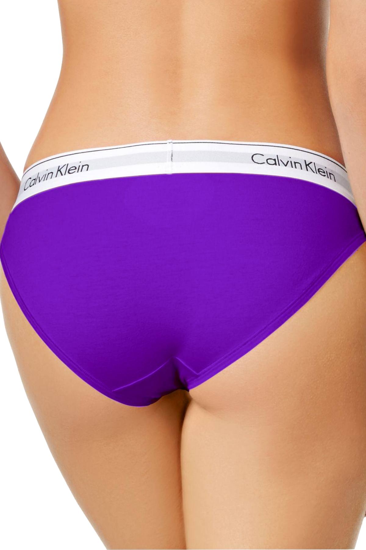 Calvin Klein Bold-Violet Modern Cotton Bikini
