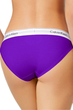 Calvin Klein Bold-Violet Modern Cotton Bikini thumbnail 2