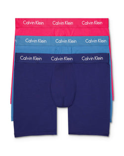 Calvin Klein Boxer Briefs Pack Of 3 Purple Night/Azalea/Blue thumbnail 1
