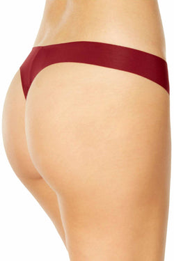 Calvin Klein Brazen-Wine Invisibles Thong thumbnail 3