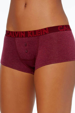 Calvin Klein Brazen-Wine Ultimate Logo-Waist Boyshort thumbnail 1