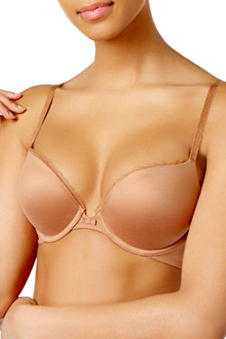 Calvin Klein Bronze Nude Everyday Push Up Plunge Bra thumbnail 1