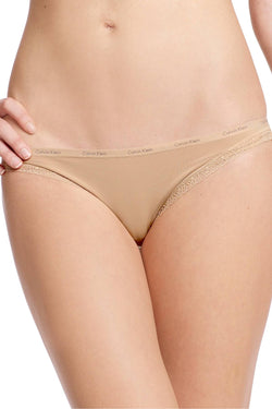 Calvin Klein Buff-Nude Bottoms Up Bikini Brief thumbnail 1