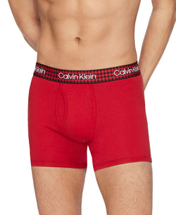 Calvin Klein Buffalo Plaid Boxer Briefs Temper Body W/ Temper/black Buffalo Check thumbnail 3