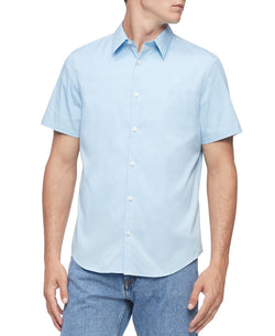Calvin Klein Button-up Shirt Cerulean thumbnail 4