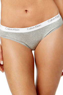 Calvin Klein CK-One Heather-Grey Bikini Brief thumbnail 3
