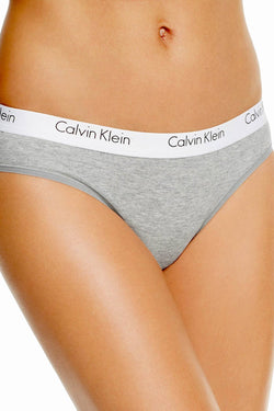 Calvin Klein CK-One Heather-Grey Bikini Brief thumbnail 1