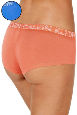 Calvin Klein CK Ultimate Cotton Boyshort in Stellar Blue thumbnail 2