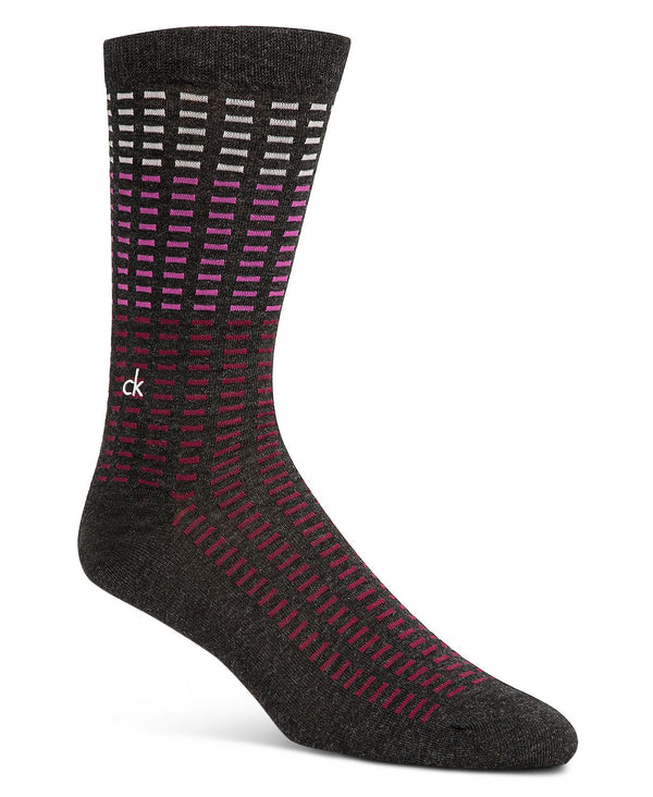 Calvin Klein Calvin Klein Tiled Socks Graphite/pink/burgundy