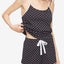 Calvin Klein Cami & Shorts Sleep Set Allover Mini Ck+black Rainbow