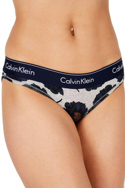 Calvin Klein Capture Floral Modern Cotton Logo Bikini Brief thumbnail 2