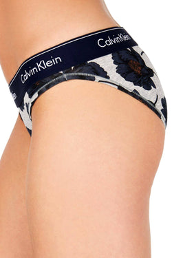 Calvin Klein Capture Floral Modern Cotton Logo Bikini Brief thumbnail 3
