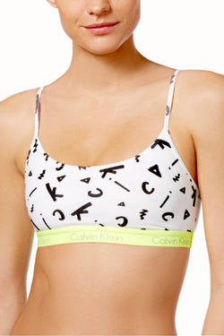 Calvin Klein Chaotic Logo Bralette thumbnail 2