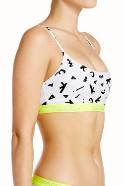 Calvin Klein Chaotic Logo Bralette thumbnail 3