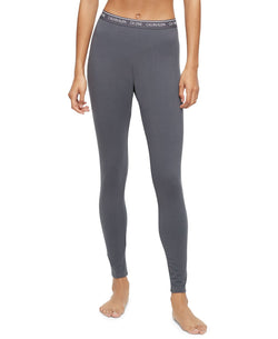 Calvin Klein Ck One Basic Lounge Terry Leggings Ashford Grey thumbnail 1