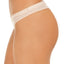 Calvin Klein Ck One Micro Singles Thong Underwear Qd3790 Honey Almond (Nude 4)