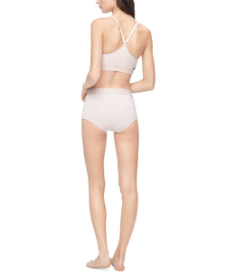 Calvin Klein Ck One Plush Lightly Lined Bralette Barely Pink thumbnail 2